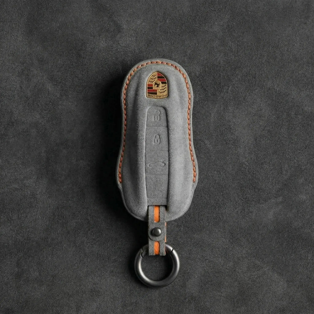 Porsche Hand - Stitched Alcantara Key Fob Cover - All types - B