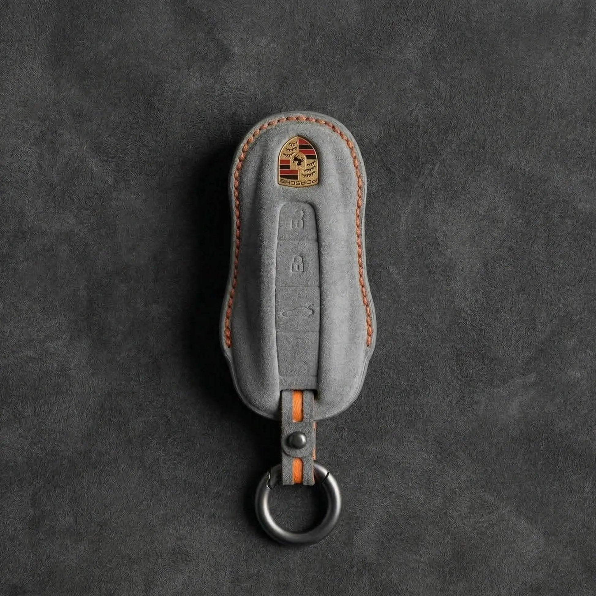 Porsche Hand - Stitched Alcantara Key Fob Cover - All types - B