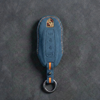 Porsche Hand - Stitched Alcantara Key Fob Cover - All types - C