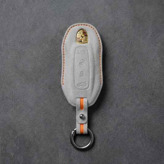 Porsche Hand - Stitched Alcantara Key Fob Cover - All types - C
