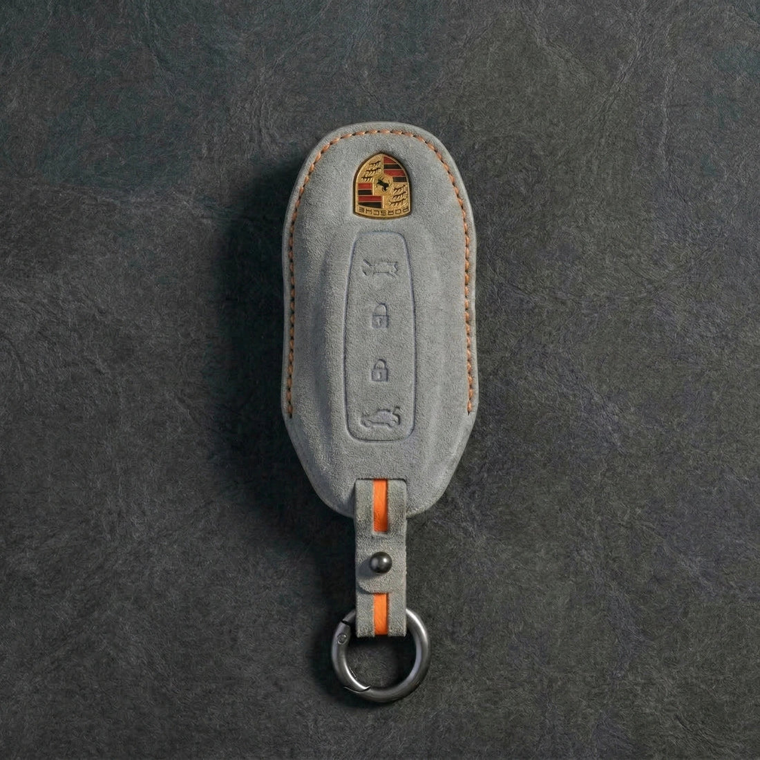 Porsche Hand - Stitched Alcantara Key Fob Cover - All types - C