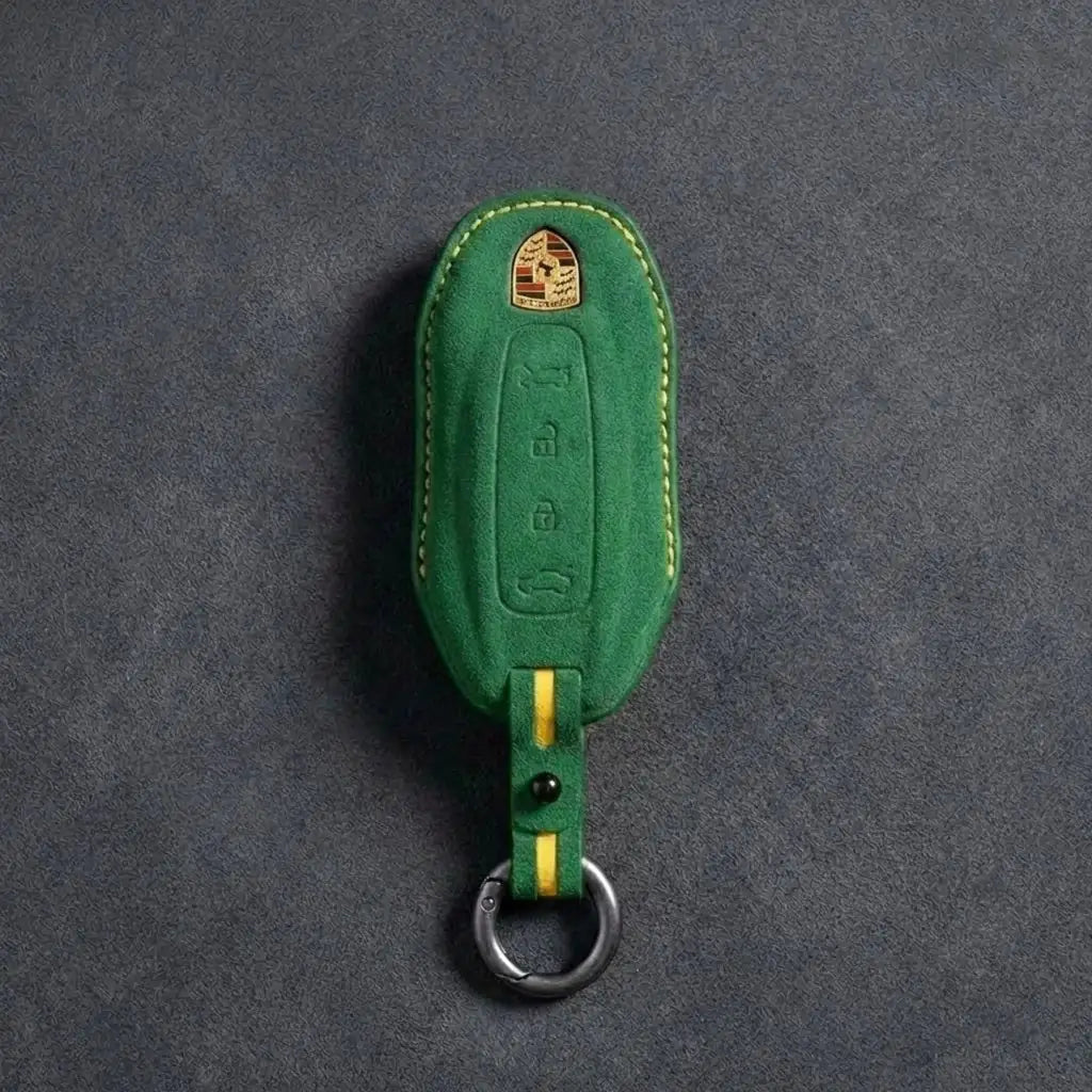 Porsche Hand - Stitched Alcantara Key Fob Cover - All types - C