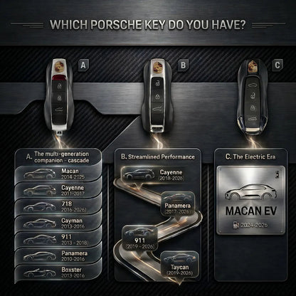 Porsche Key Fobs Comparison Table