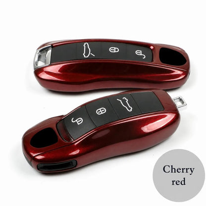 Porsche painted key shell custom color edition - cherry red | Vietiki