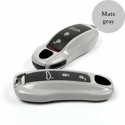 Porsche painted key shell custom color edition - mate gray | Vietiki