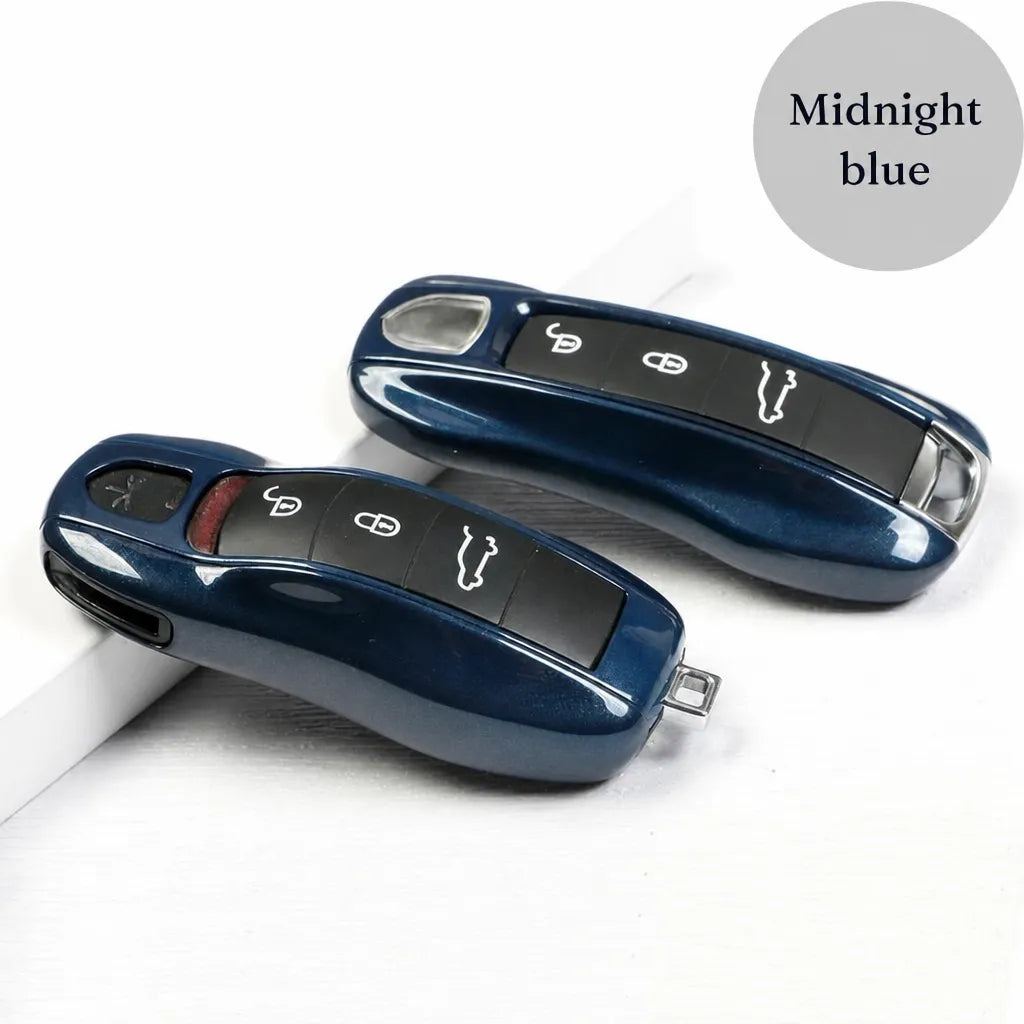 Porsche painted key shell custom color edition - midnght blue | Vietiki
