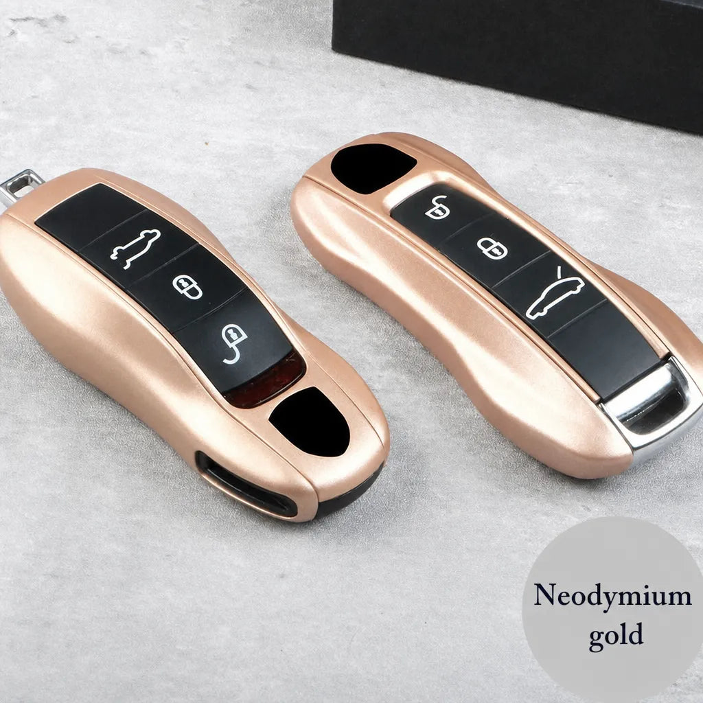 Porsche painted key shell custom color edition - neodymium gold | Vietiki