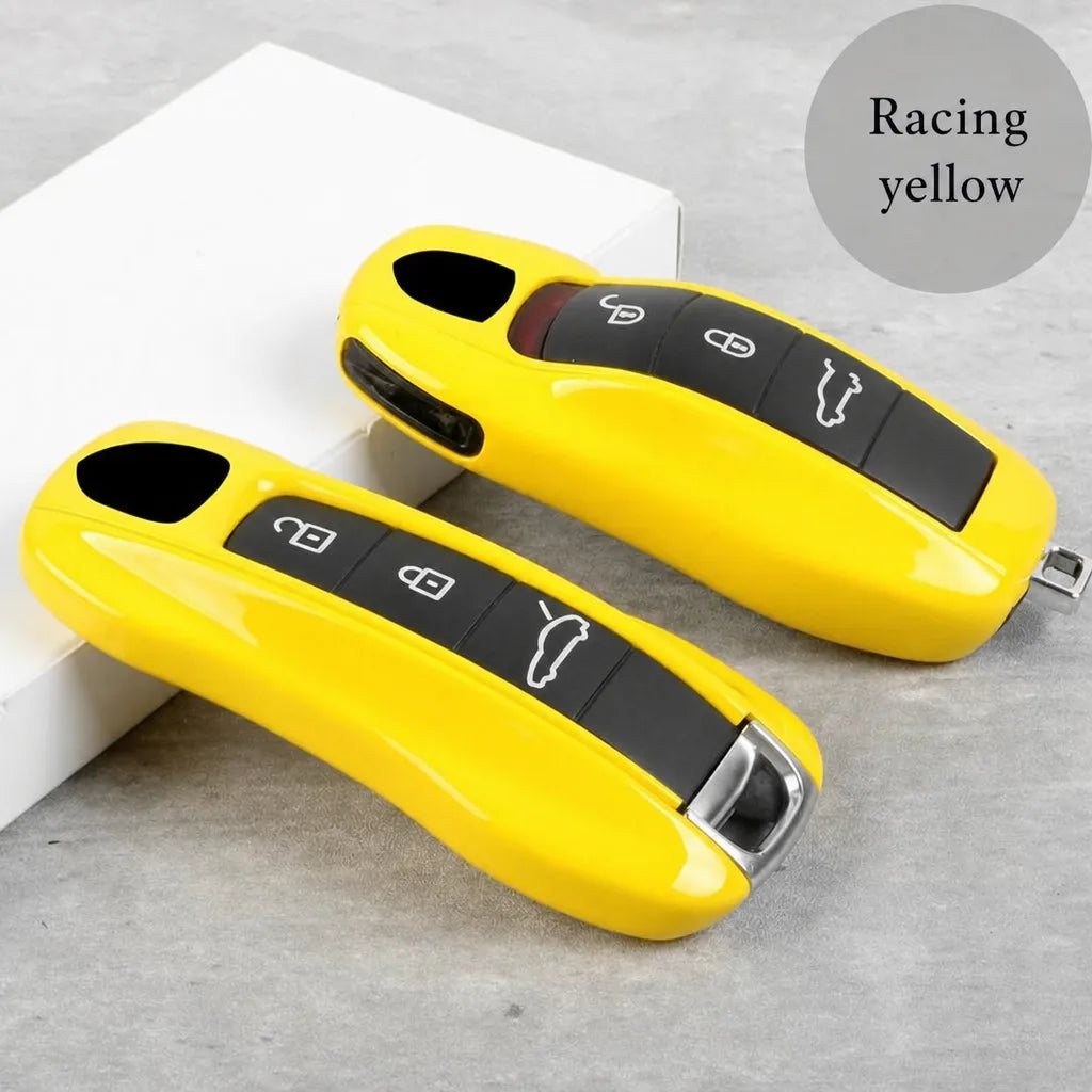 Porsche painted key shell custom color edition - racing yellow | Vietiki