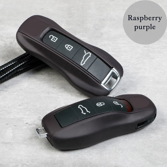 Porsche painted key shell custom color edition - raspberry purple | Vietiki