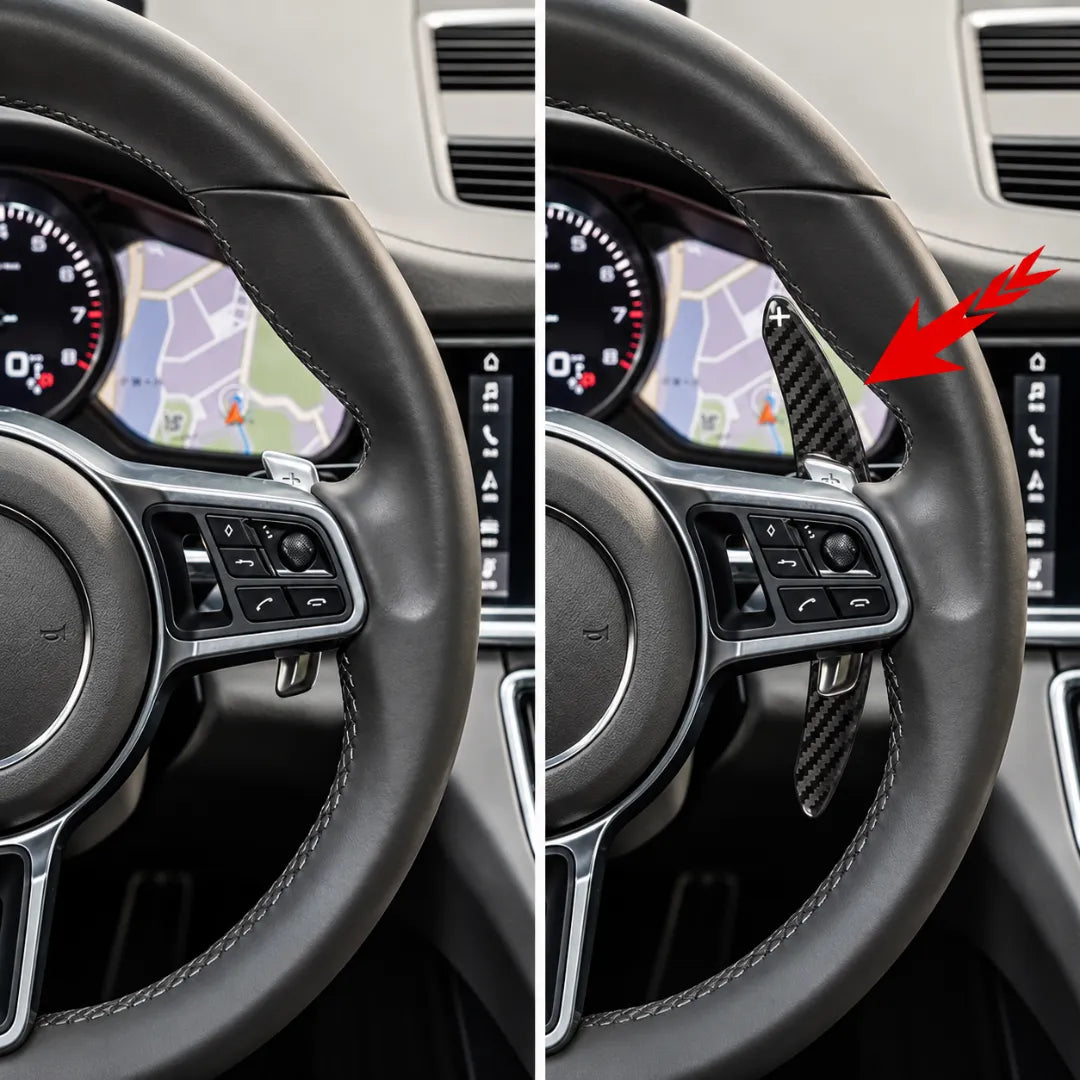 Carbon Fiber Paddle Shifters for Porsche (P2)
