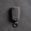 Seat Hand-Stitched Alcantara Key Fob Cover – Geometric Smart Key 3-Button