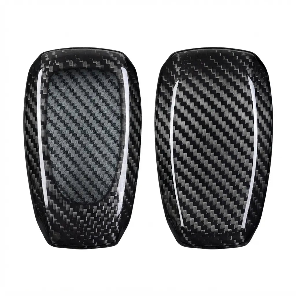 Subaru Carbon Key Fob Cover – Symmetric Smart Fob - Silver