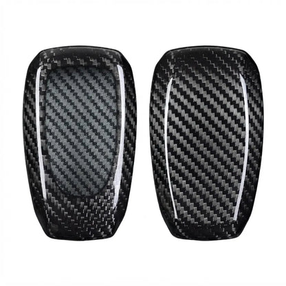 Subaru Carbon Key Fob Cover – Symmetric Smart Fob - Silver