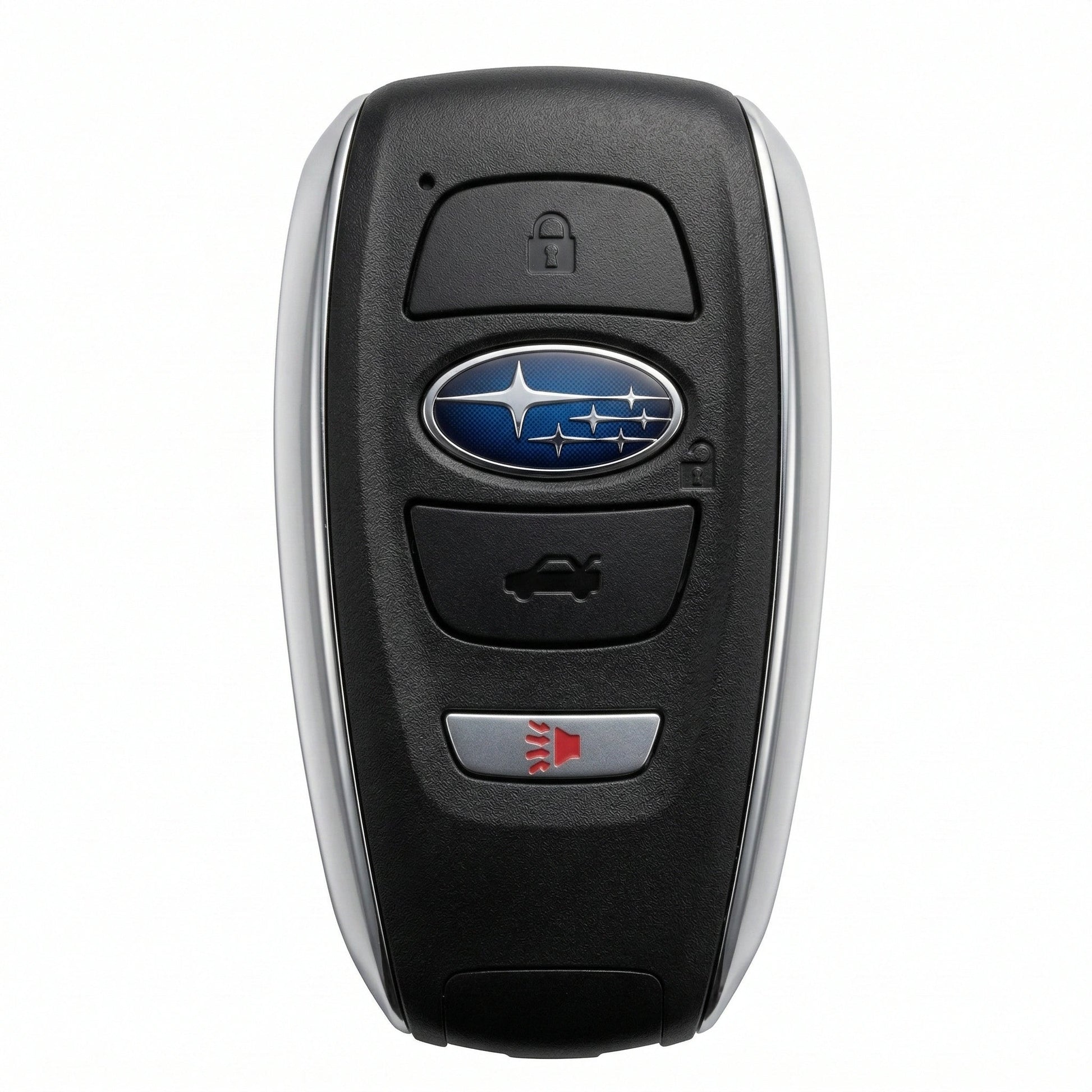 Subaru Hand - Stitched Alcantara Key Fob Cover – Symmetric Smart Fob - White