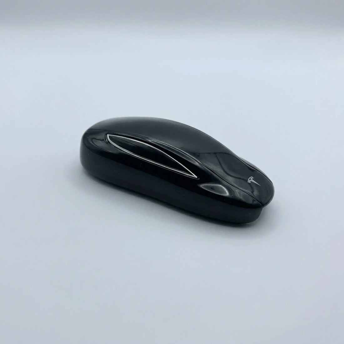 Tesla Hand - Stitched Alcantara Key Fob Cover - Model S/X - Dark charcoal