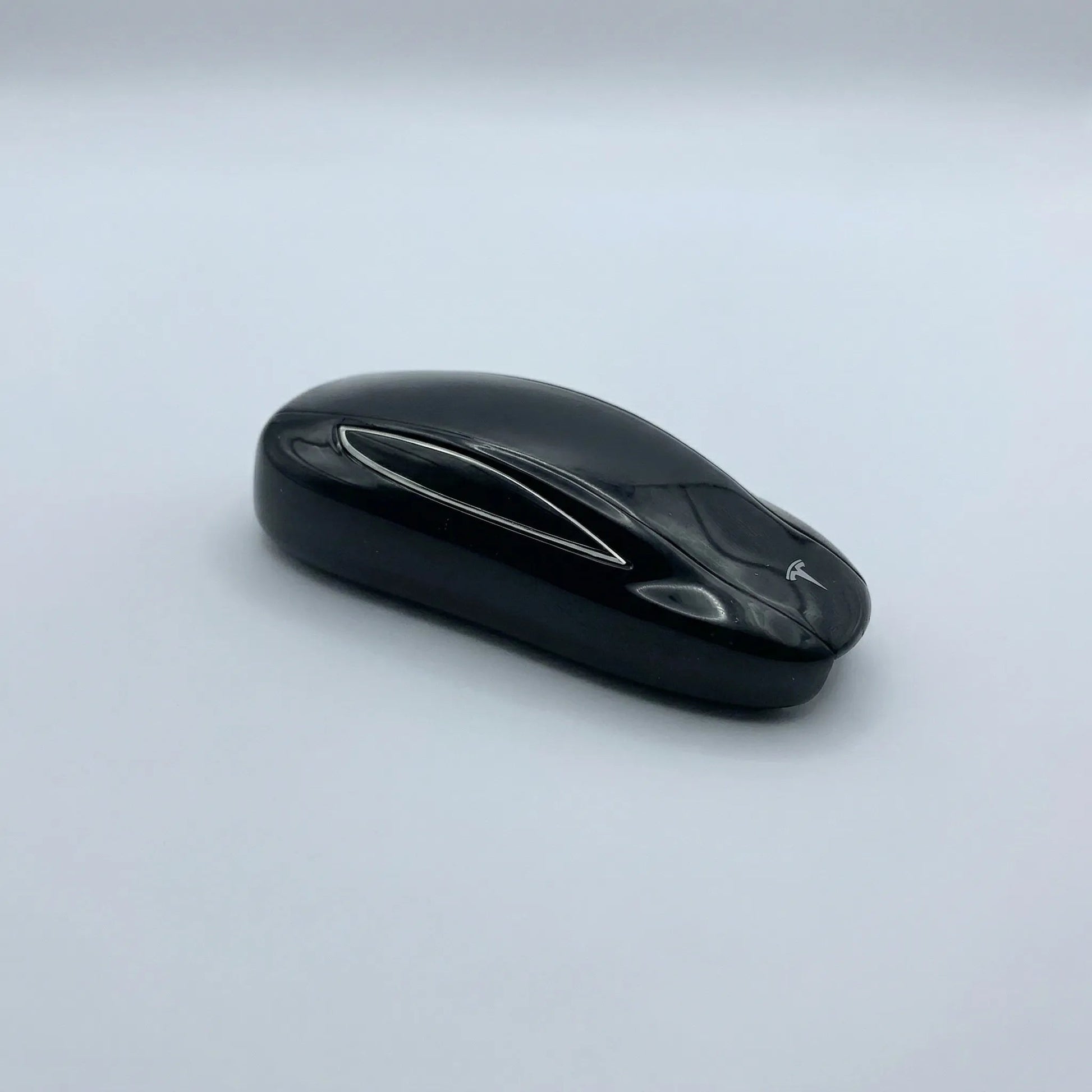Tesla Hand - Stitched Alcantara Key Fob Cover - Model S/X - Dark charcoal