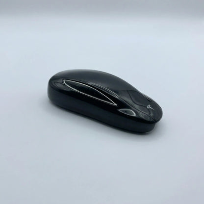 Tesla Hand - Stitched Alcantara Key Fob Cover - Model S/X - Dark charcoal