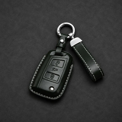 Volkswagen Genuine Leather Key Fob Case – Custom-Fit Series