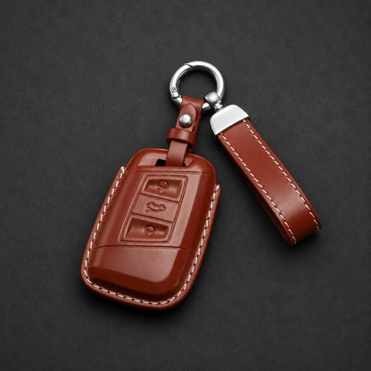 Volkswagen Genuine Leather Key Fob Case – Custom-Fit Series