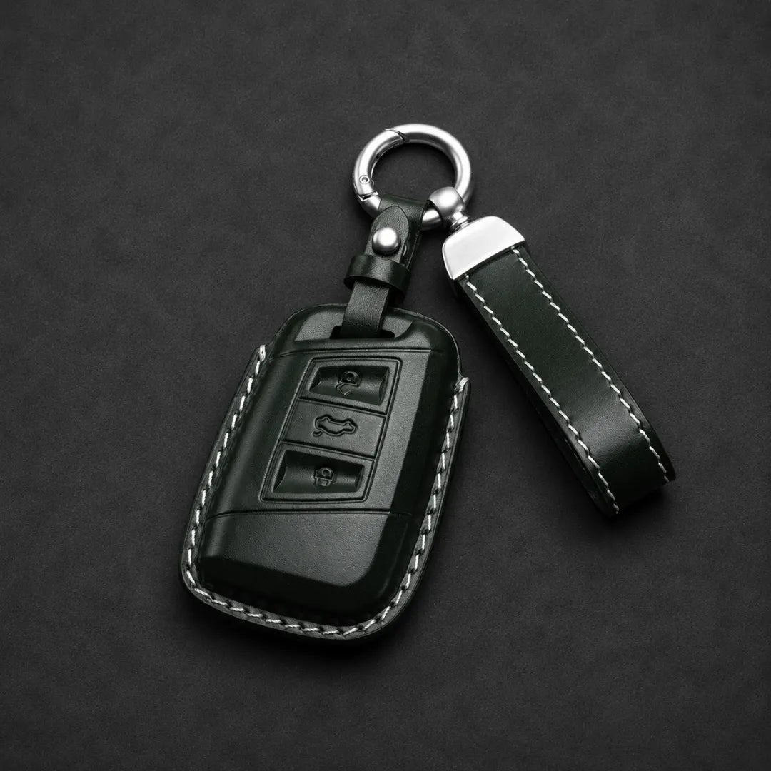 Volkswagen Genuine Leather Key Fob Case – Custom-Fit Series