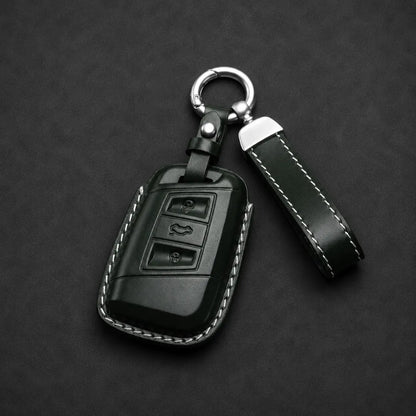 Volkswagen Genuine Leather Key Fob Case – Custom-Fit Series