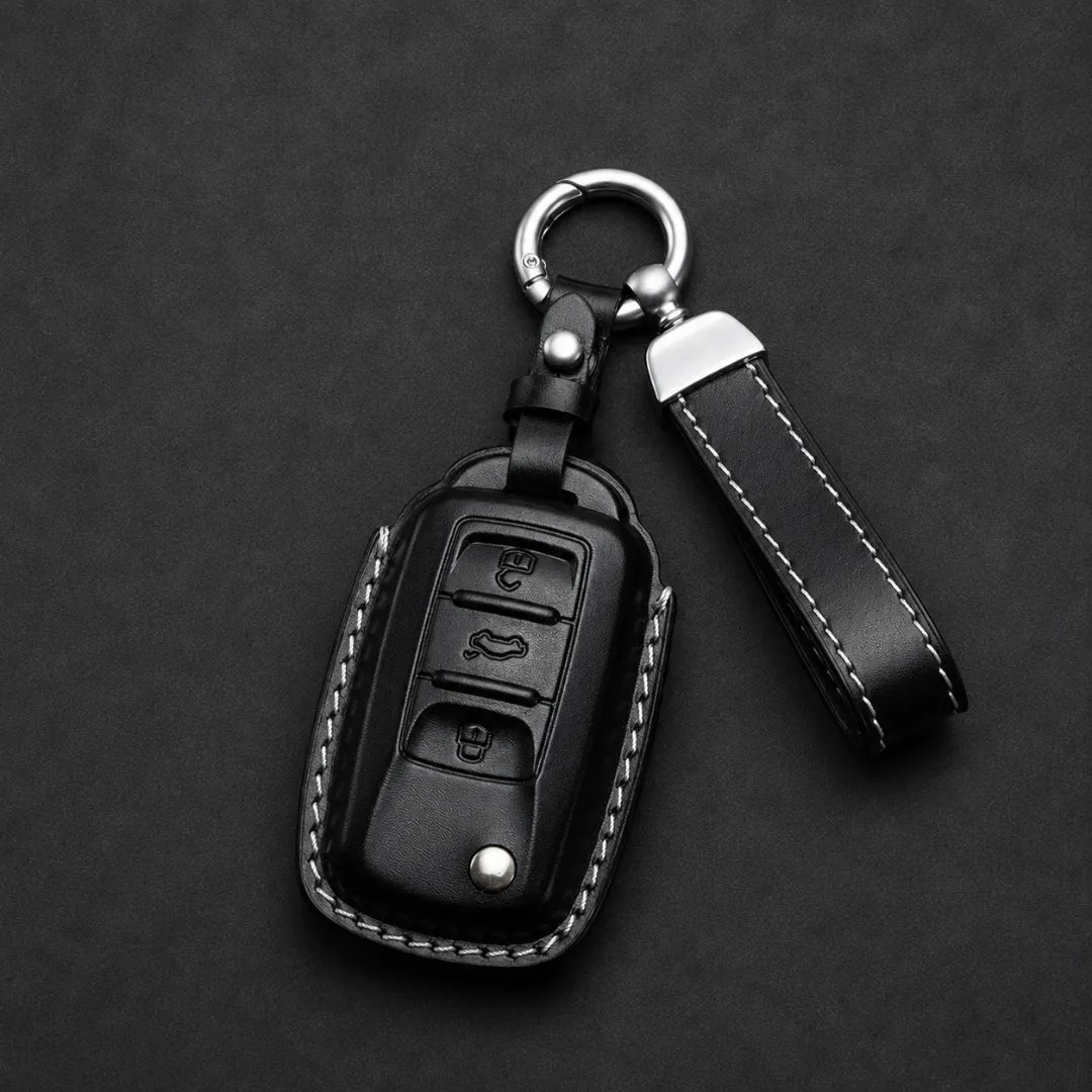 Volkswagen Genuine Leather Key Fob Case – Custom-Fit Series