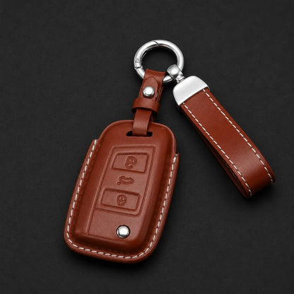 Volkswagen Genuine Leather Key Fob Case – Custom-Fit Series