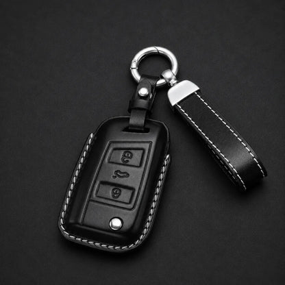 Volkswagen Genuine Leather Key Fob Case – Custom-Fit Series