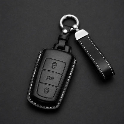 Volkswagen Genuine Leather Key Fob Case – Custom-Fit Series