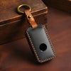 Volvo Hand-Crafted Leather Key Fob Cover – Side-Button Series
