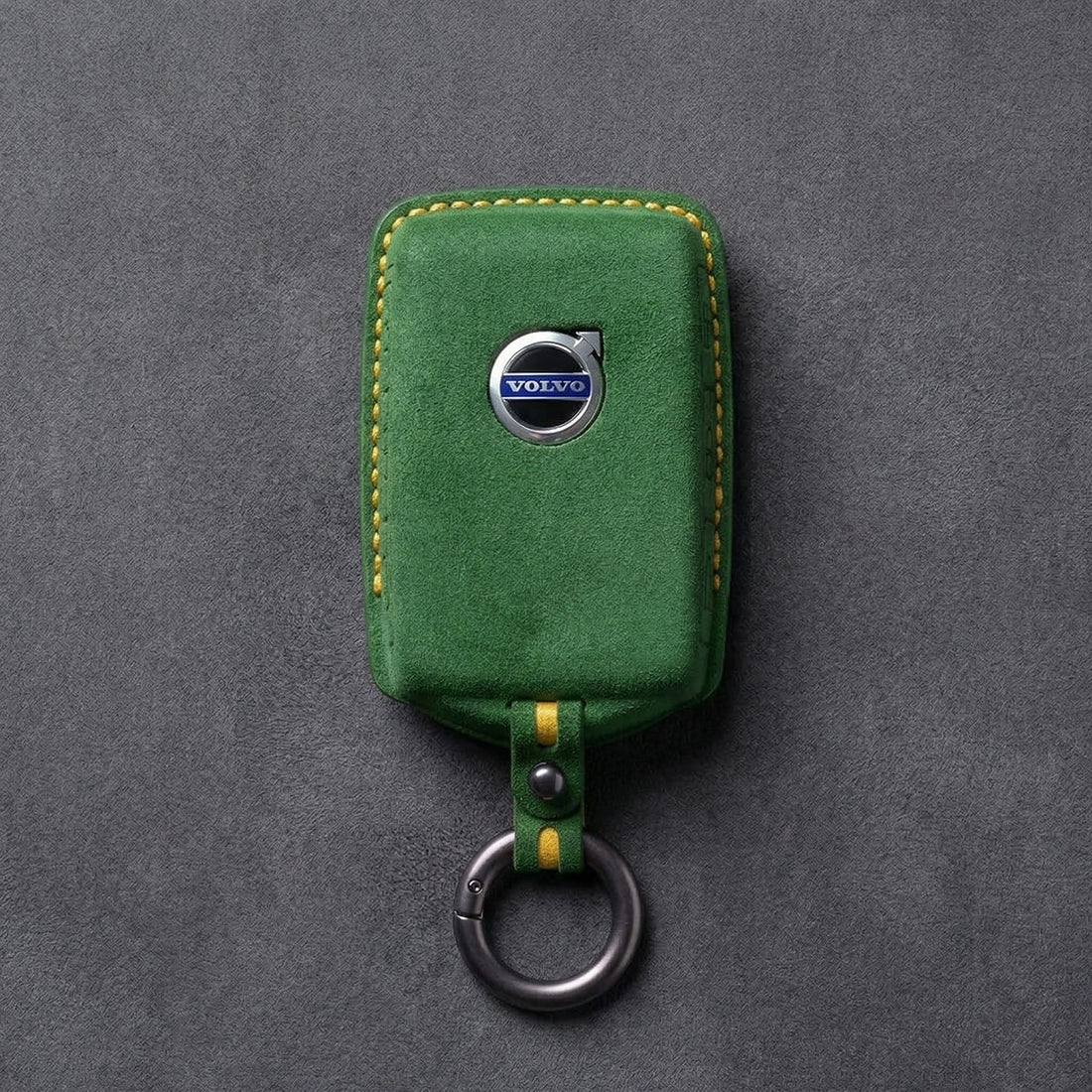 Volvo Hand - Stitched Alcantara Key Fob Cover - All Types - A
