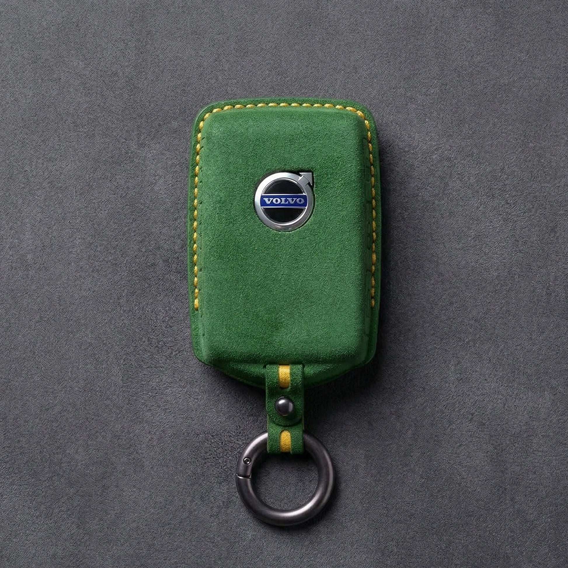 Volvo Hand - Stitched Alcantara Key Fob Cover - All Types - A