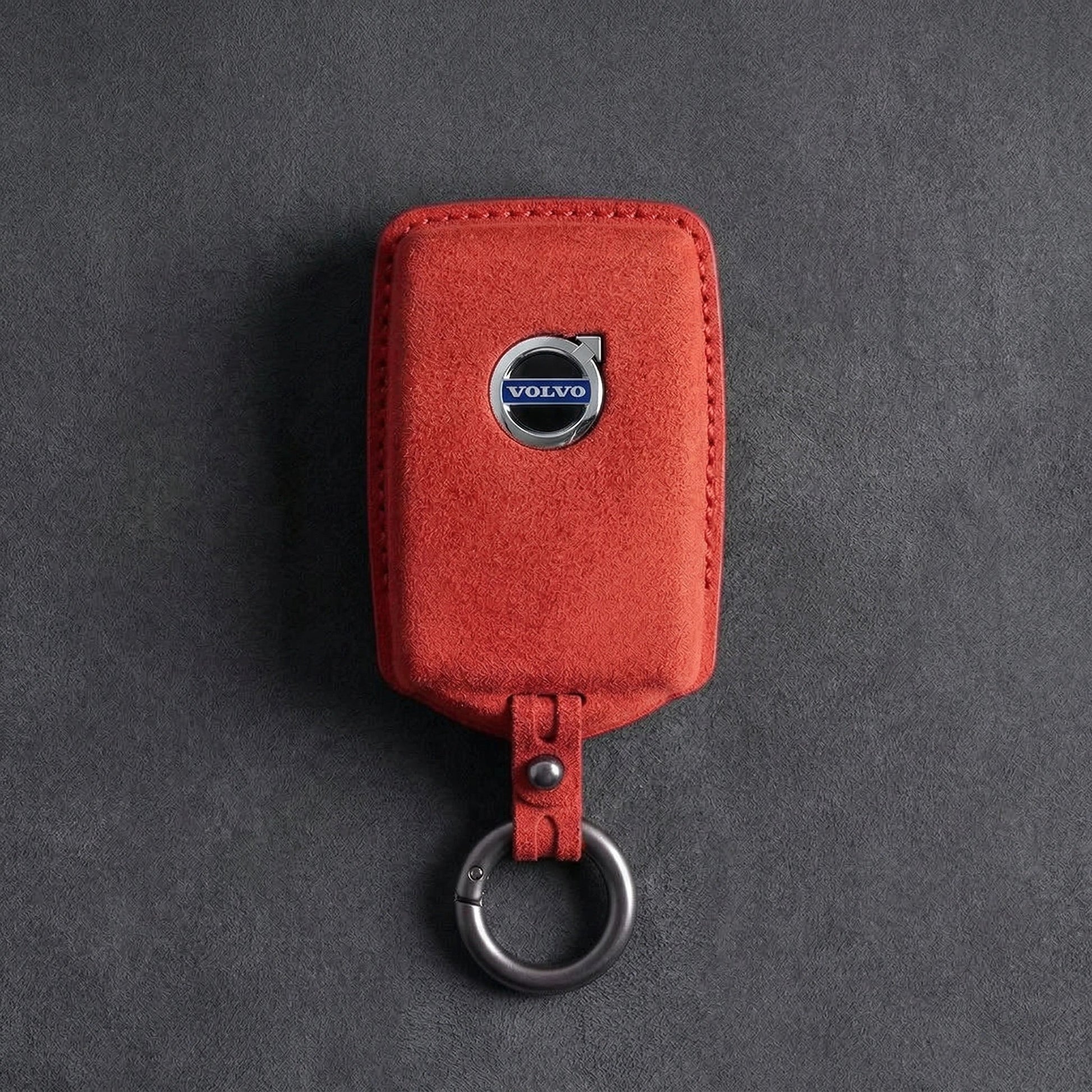Volvo Hand - Stitched Alcantara Key Fob Cover - All Types - A