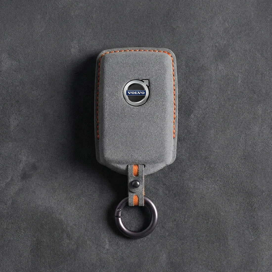 Volvo Hand - Stitched Alcantara Key Fob Cover - All Types - A