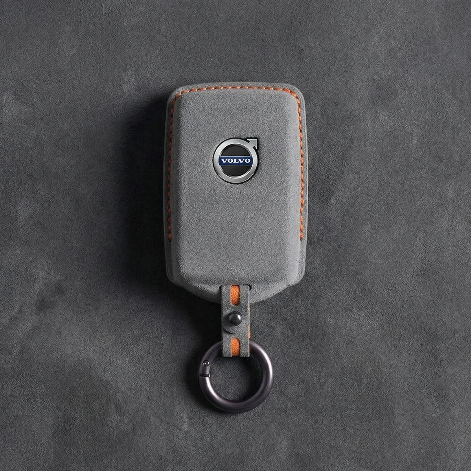 Volvo Hand - Stitched Alcantara Key Fob Cover - All Types - A