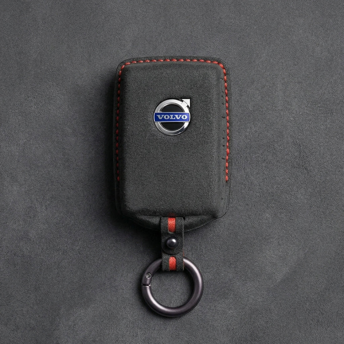 Volvo Hand - Stitched Alcantara Key Fob Cover - All Types - A