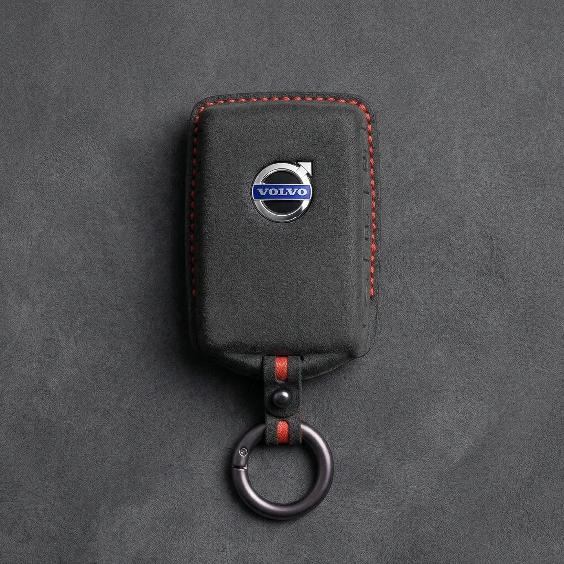 Volvo Hand - Stitched Alcantara Key Fob Cover - All Types - A