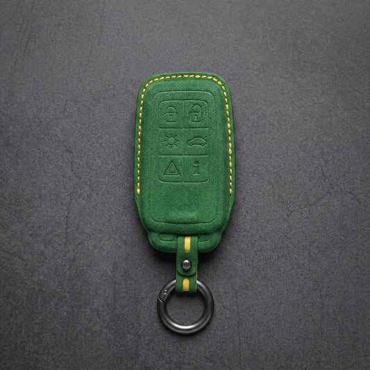 Volvo Hand - Stitched Alcantara Key Fob Cover - All Types - C