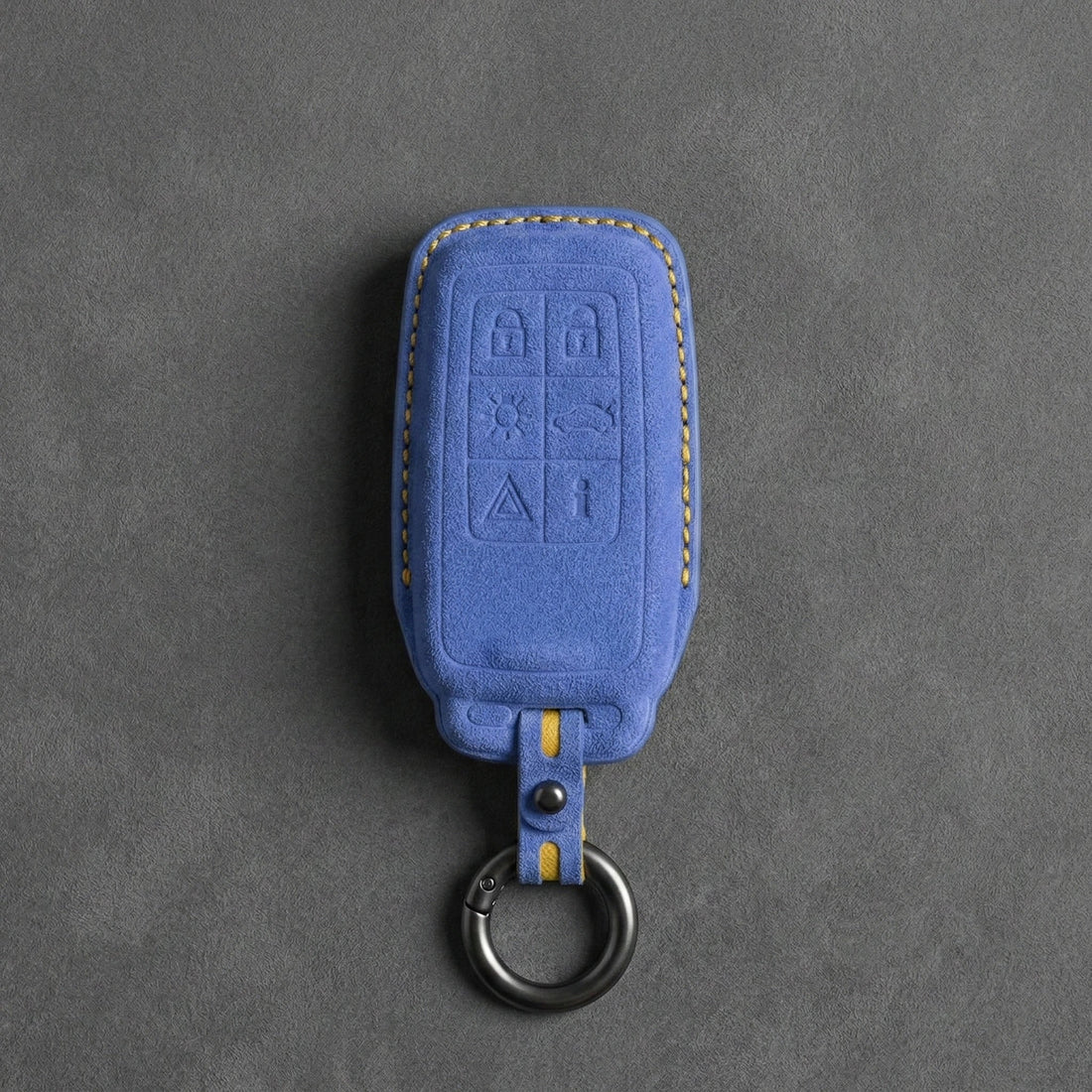 Volvo Hand - Stitched Alcantara Key Fob Cover - All Types - C