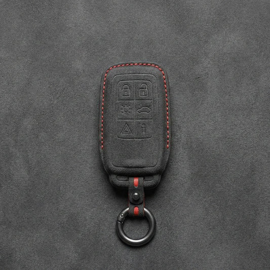 Volvo Hand - Stitched Alcantara Key Fob Cover - All Types - C
