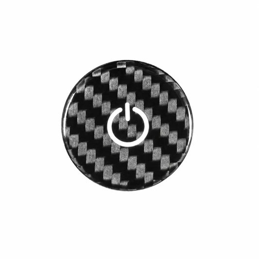 Carbon Fiber Start Button for Porsche Taycan 2022-2024