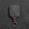Zeekr - Schlüsselhülle aus handgenähtem Alcantara - Quadratischer Smart Key